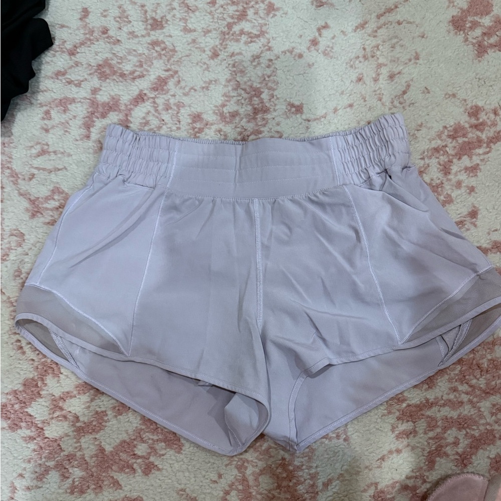 Lululemon Athletica Women's Light Purple Athletic Shorts
